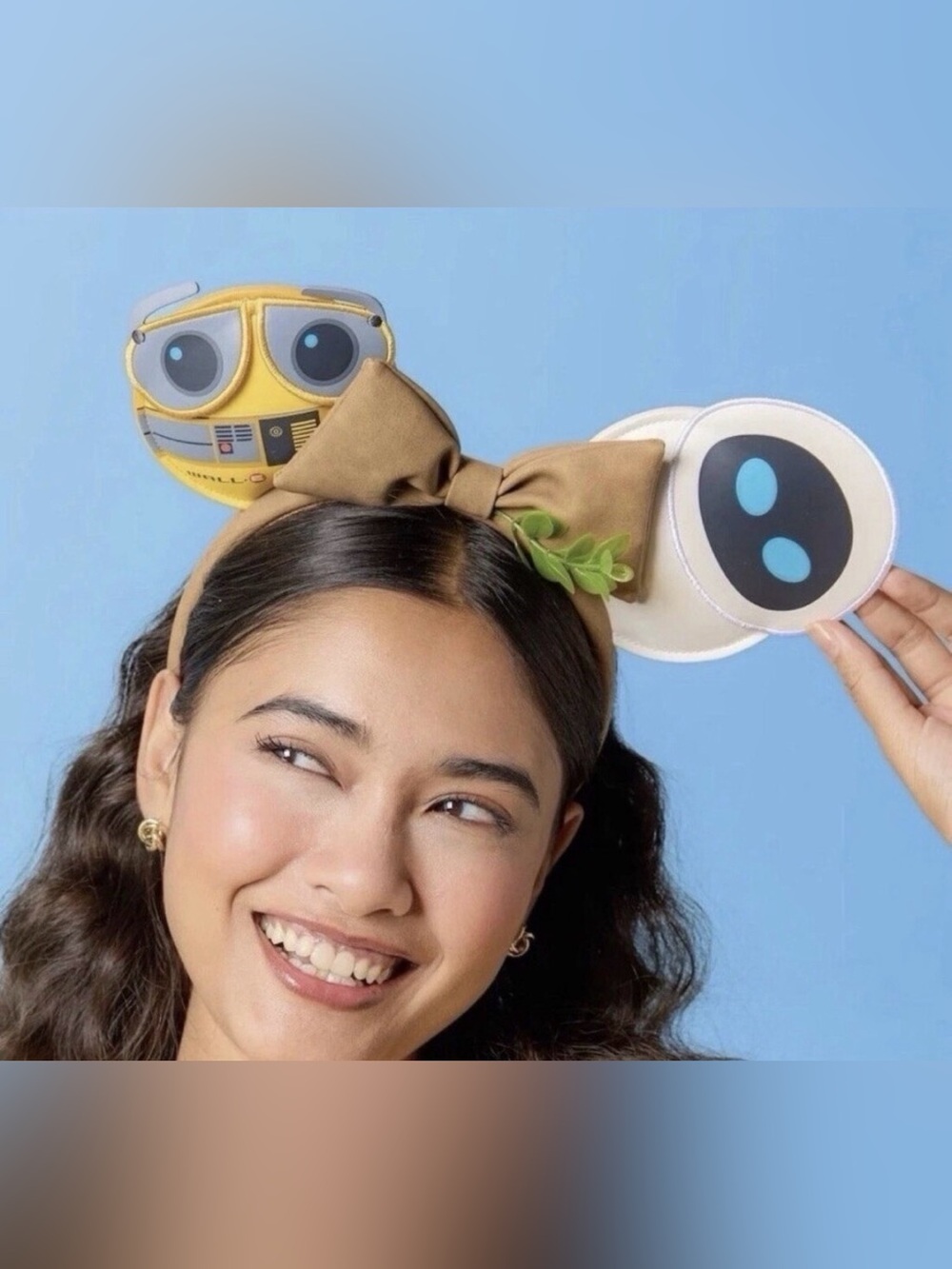 NWT Exclusive Disney D23 2026 WALL-E & EVE Micky Ears Headband Pixar